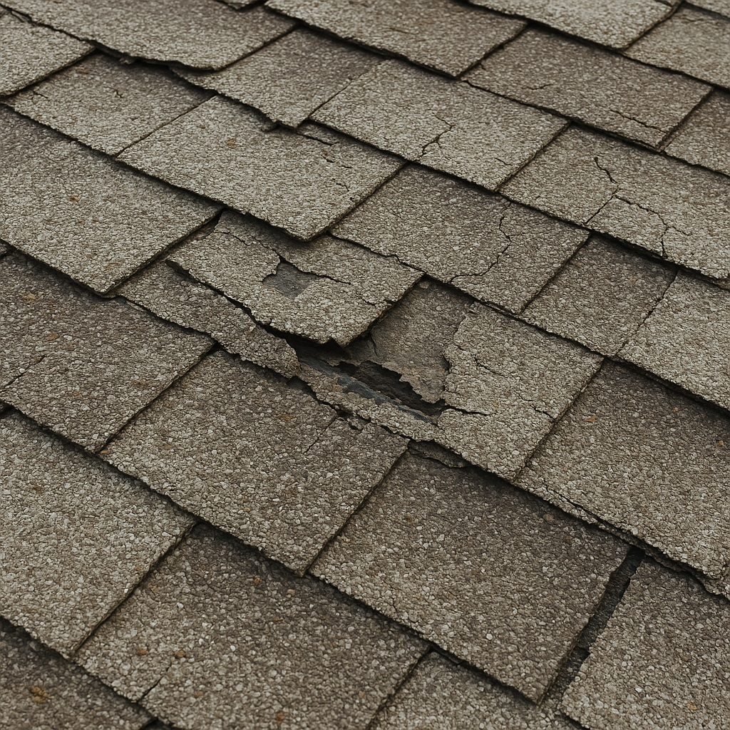 damaged roof